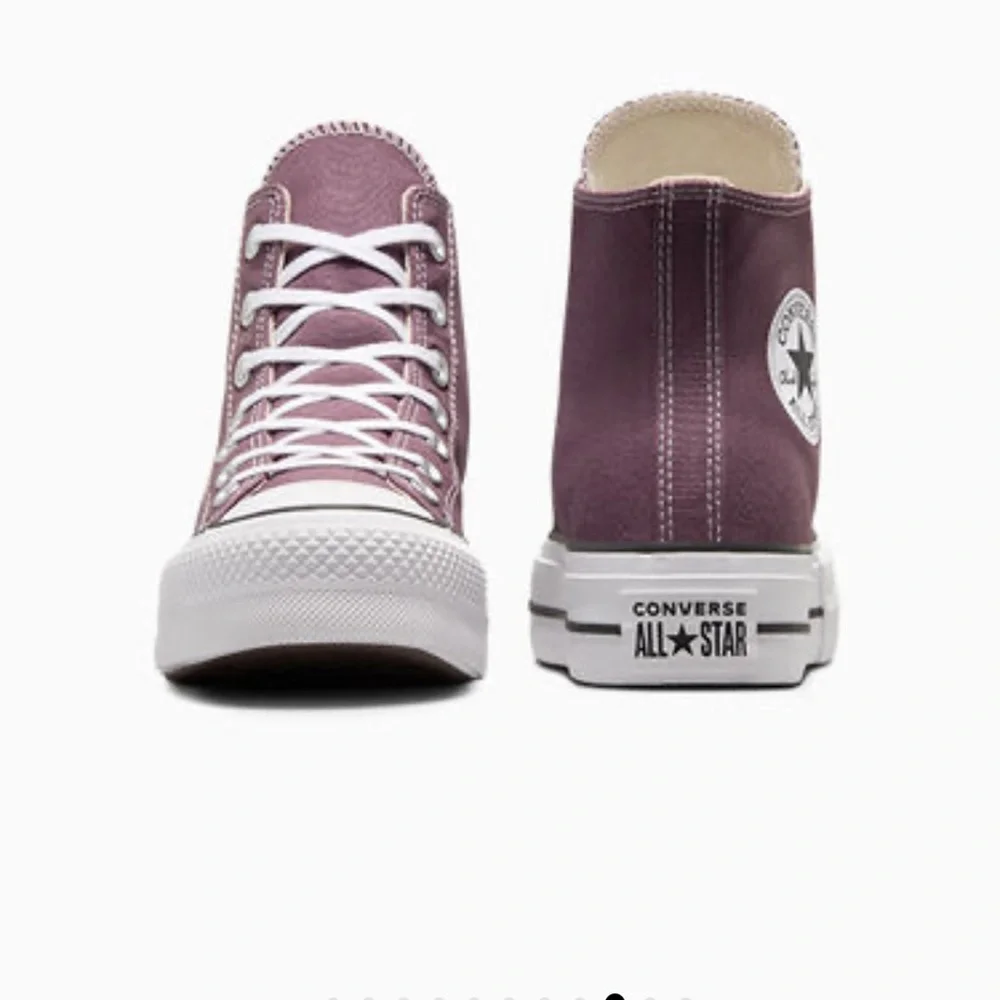 New Converse Chuck Taylor All Star Lift Platform Canvas Trail MixedNatural Ivory - Picture 4 of 14